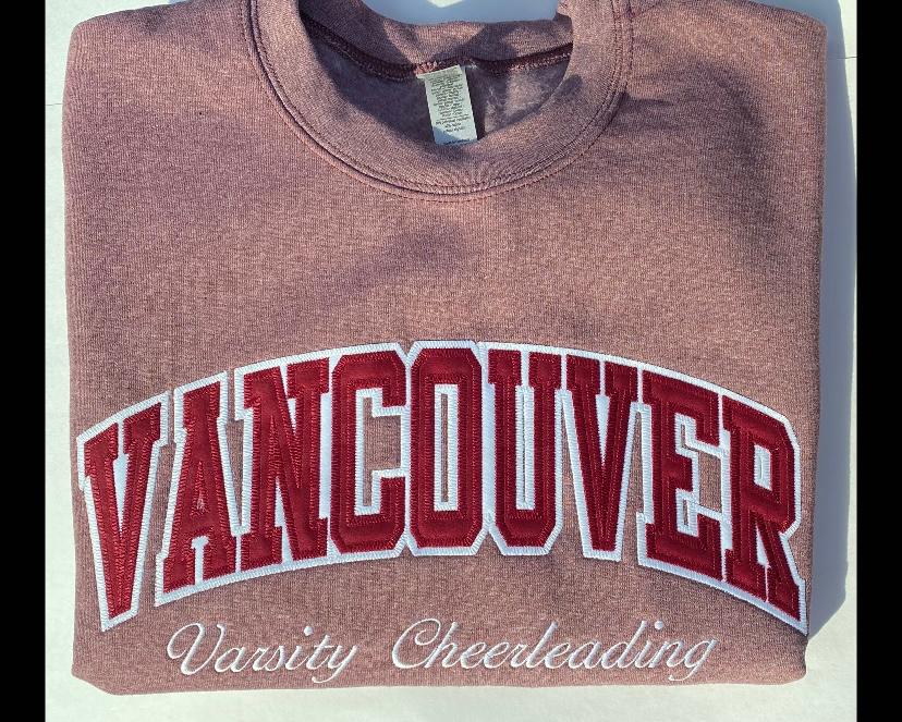 Branded Hoodie — Chest — embroidery digitizing sample by DST Studio