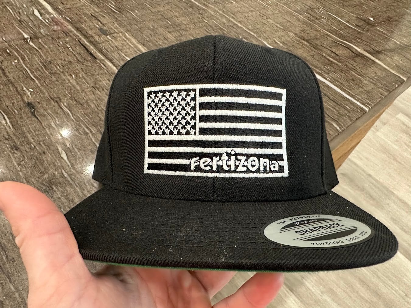 Trucker Cap — Mesh Back — embroidery digitizing sample by DST Studio