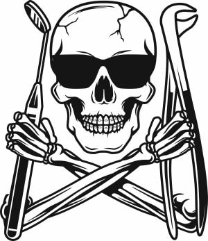 Artwork digitizing sample — logo digitized to DST PES embroidery stitch file by DST Studio
